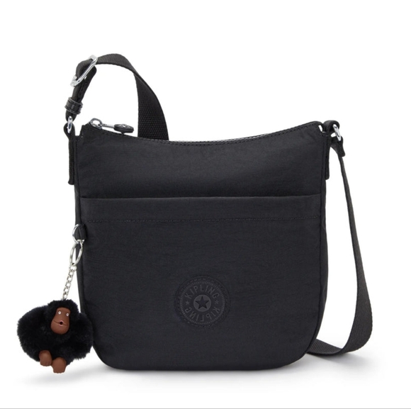 Kipling Libbie Crossbody Bag Black NWT - Picture 1 of 8